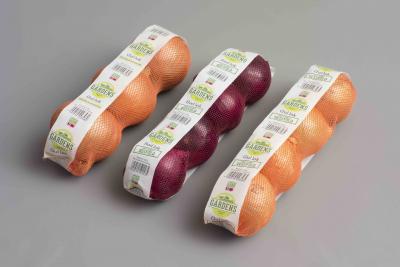 Netverpakking met label Netverpakking met label